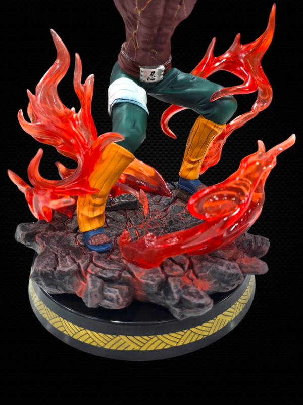 MIGHT GUY EIGHTH GATE FORM WITH LIGHT ( 12" OR 30 CM ) - NARUTO - Image 4