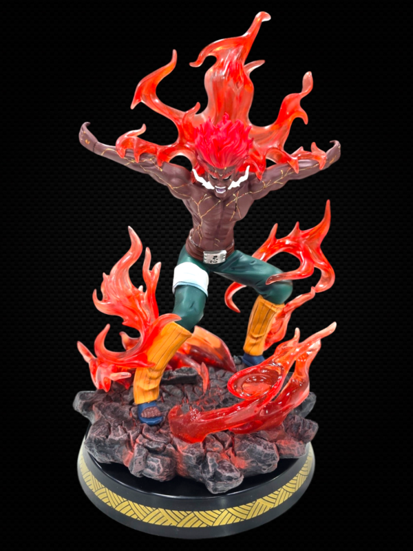 MIGHT GUY EIGHTH GATE FORM WITH LIGHT ( 12" OR 30 CM ) - NARUTO
