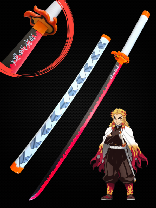 RENGOKU WOODEN KATANA (104 CM) - DEMON SLAYER