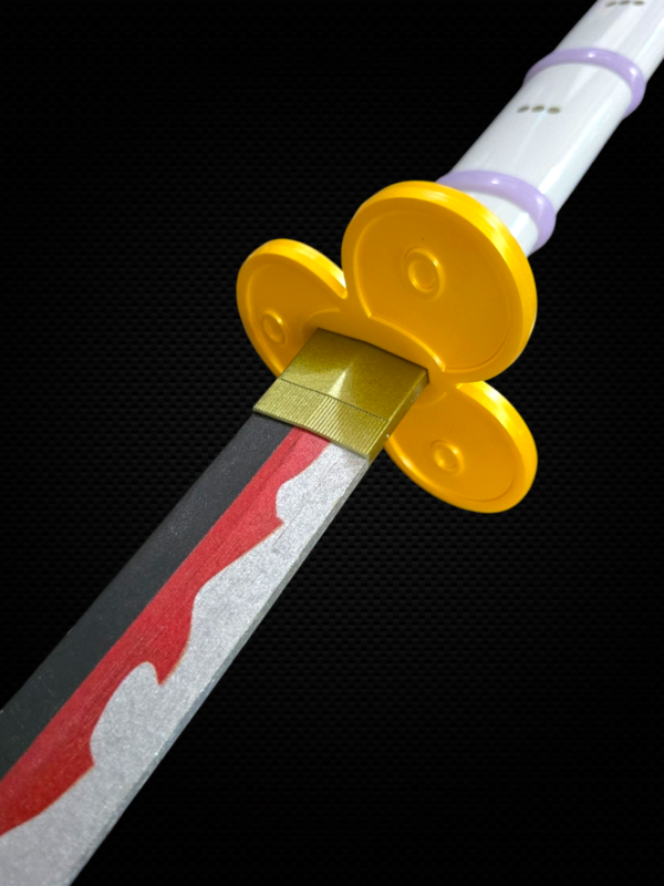 AME no HABAKIRI MOMONOSUKE WOODEN KATANA (104 CM) - ONE PIECE - Image 4