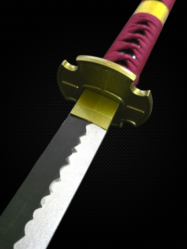 SANDAI KITETSU ZORO WOODEN KATANA (104 CM) - ONE PIECE - Image 4