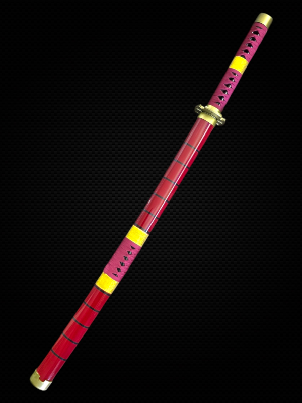SANDAI KITETSU ZORO WOODEN KATANA (104 CM) - ONE PIECE - Image 3