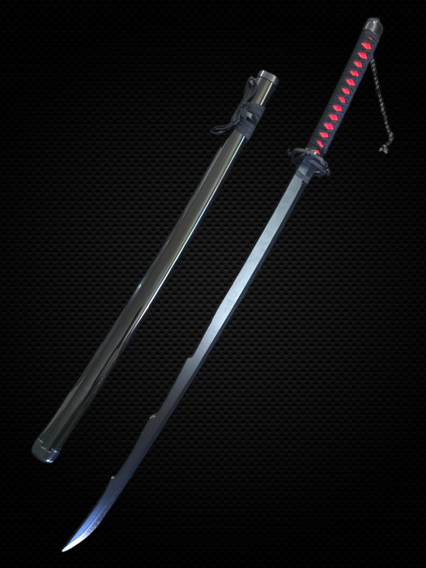 ICHIGO KUROSAKI BANKAI WOODEN KATANA MODEL 2 (104 CM) - BLEACH - Image 2