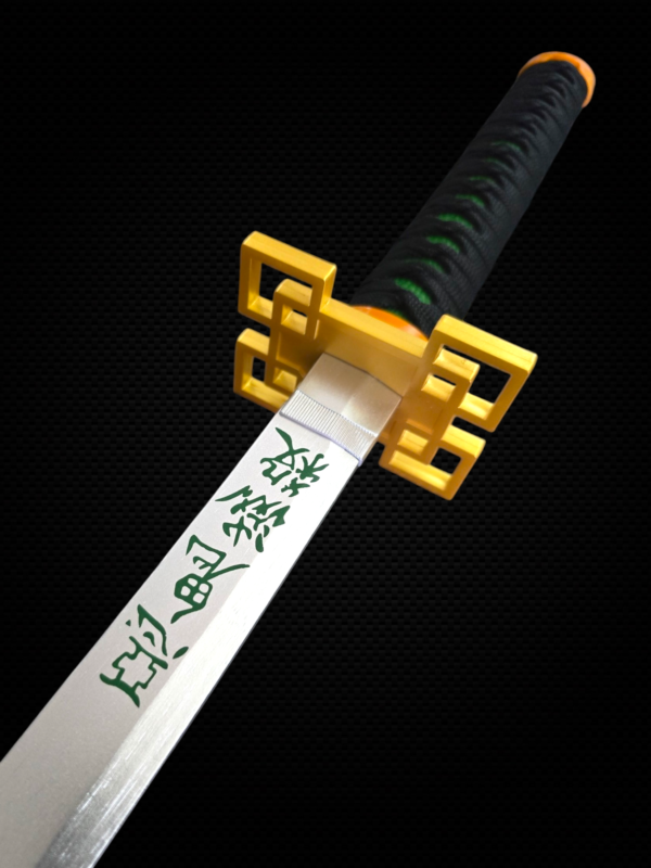 TOKITO MUICHIRO WOODEN KATANA (104 CM) - DEMON SLAYER - Image 4
