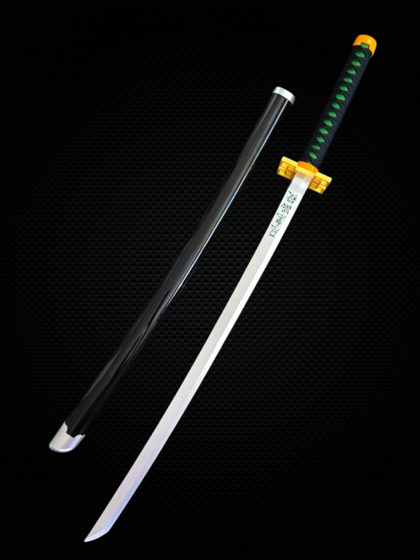 TOKITO MUICHIRO WOODEN KATANA (104 CM) - DEMON SLAYER - Image 3
