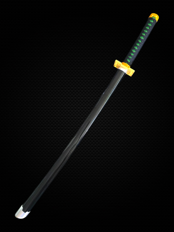 TOKITO MUICHIRO WOODEN KATANA (104 CM) - DEMON SLAYER - Image 2