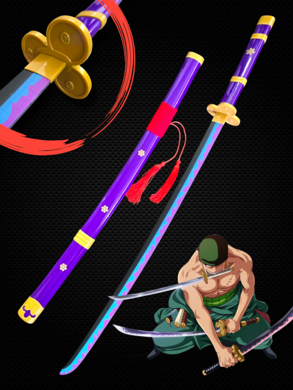 ENMA ZORO WOODEN KATANA (104 CM) - ONE PIECE