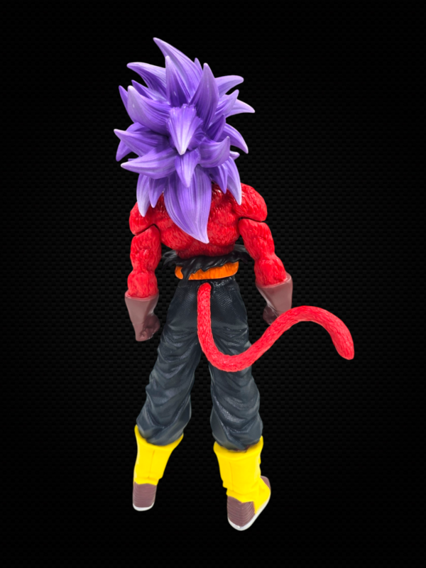 SSJ 4 FUTURE TRUNKS WITH 2 SETS OF ARMS AND SWORD (30CM) - DRAGON BALL - Image 7