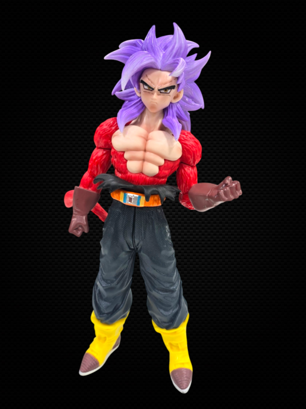 SSJ 4 FUTURE TRUNKS WITH 2 SETS OF ARMS AND SWORD (30CM) - DRAGON BALL - Image 4