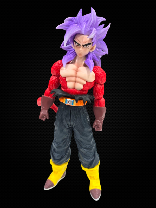 SSJ 4 FUTURE TRUNKS WITH 2 SETS OF ARMS AND SWORD (30CM) - DRAGON BALL - Image 5