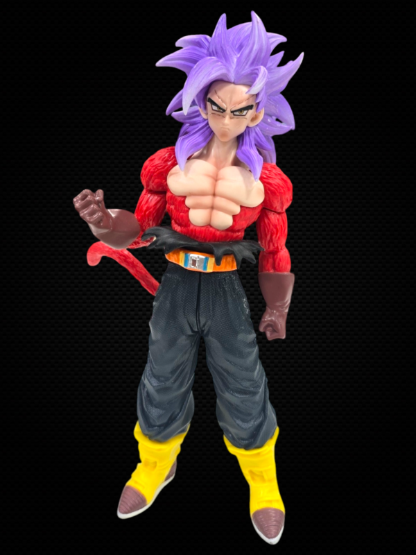 SSJ 4 FUTURE TRUNKS WITH 2 SETS OF ARMS AND SWORD (30CM) - DRAGON BALL - Image 2