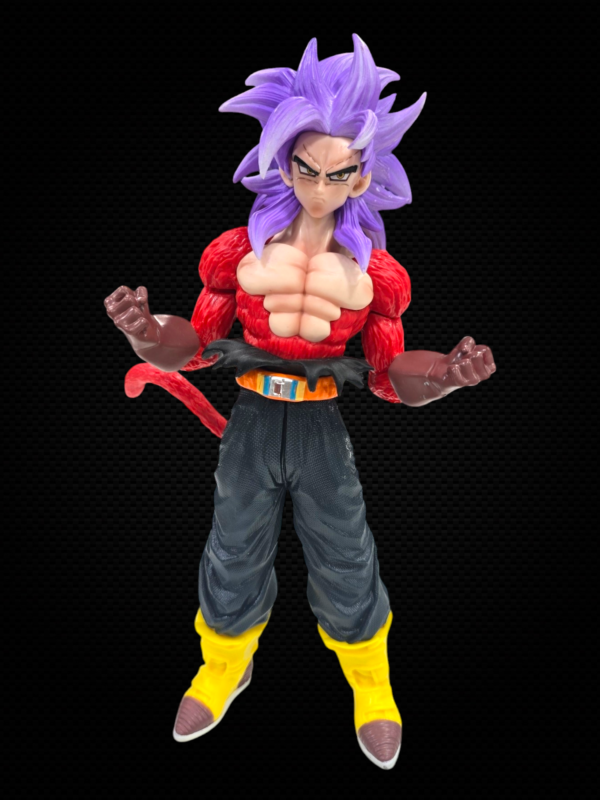 SSJ 4 FUTURE TRUNKS WITH 2 SETS OF ARMS AND SWORD (30CM) - DRAGON BALL - Image 3